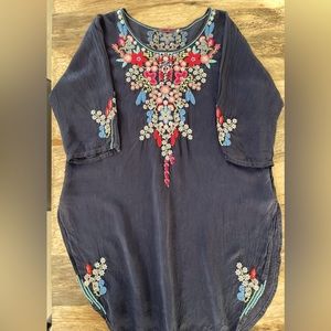 Johnny Was embroidered tunic